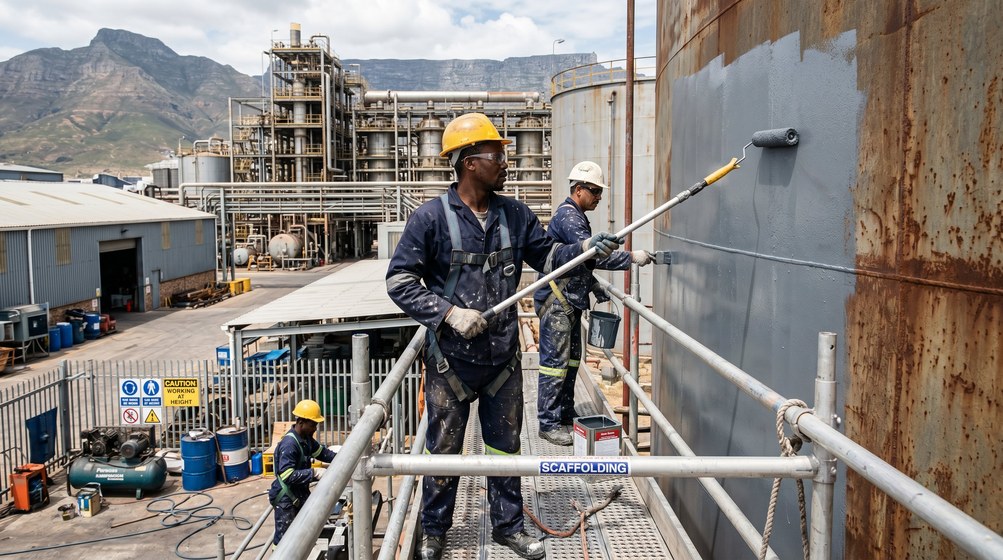 Professional warehouse painting contractors in Vredehoek - Cape Town industrial specialists